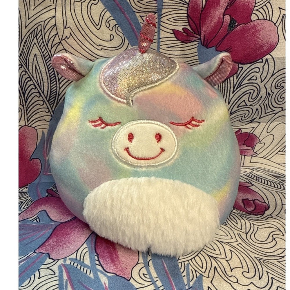 Squishmallows Rodina‎ Multicolor Unicorn 5" Plush Stuffed Animal
